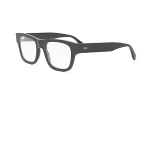 Fendi FE50089I 020 53 FENDI DIAGONAL Gray Eyeglasses FE50089I